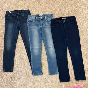 Squeeze Kids' Jeans Trio - Black, Light Blue, Dark Blue